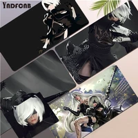 yndfcnb nier automata custom large gaming mousepad l xl xxl gamer mouse pad size for cs go lol game player pc computer laptop
