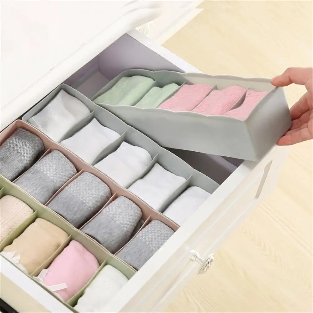 Новинка 5 ячеек носки галстук органайзер нижнее белье бюстгальтер ящик