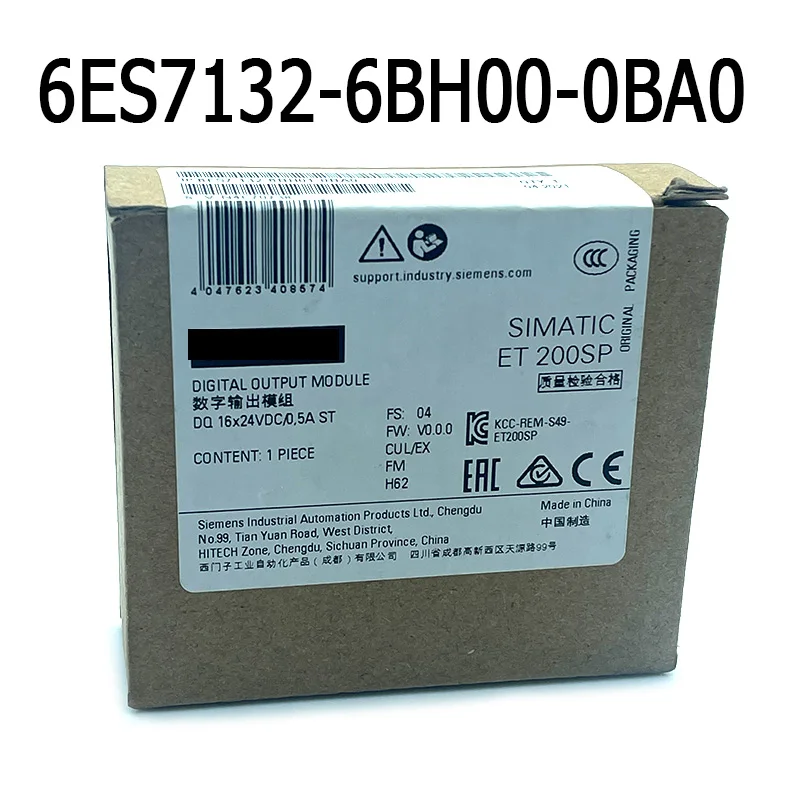 100% оригинальная новинка 2 года гарантии 6ES7132-6BH00-0BA0 ET 200SP 6ES7132-6BH01-0BA0 | Электроника