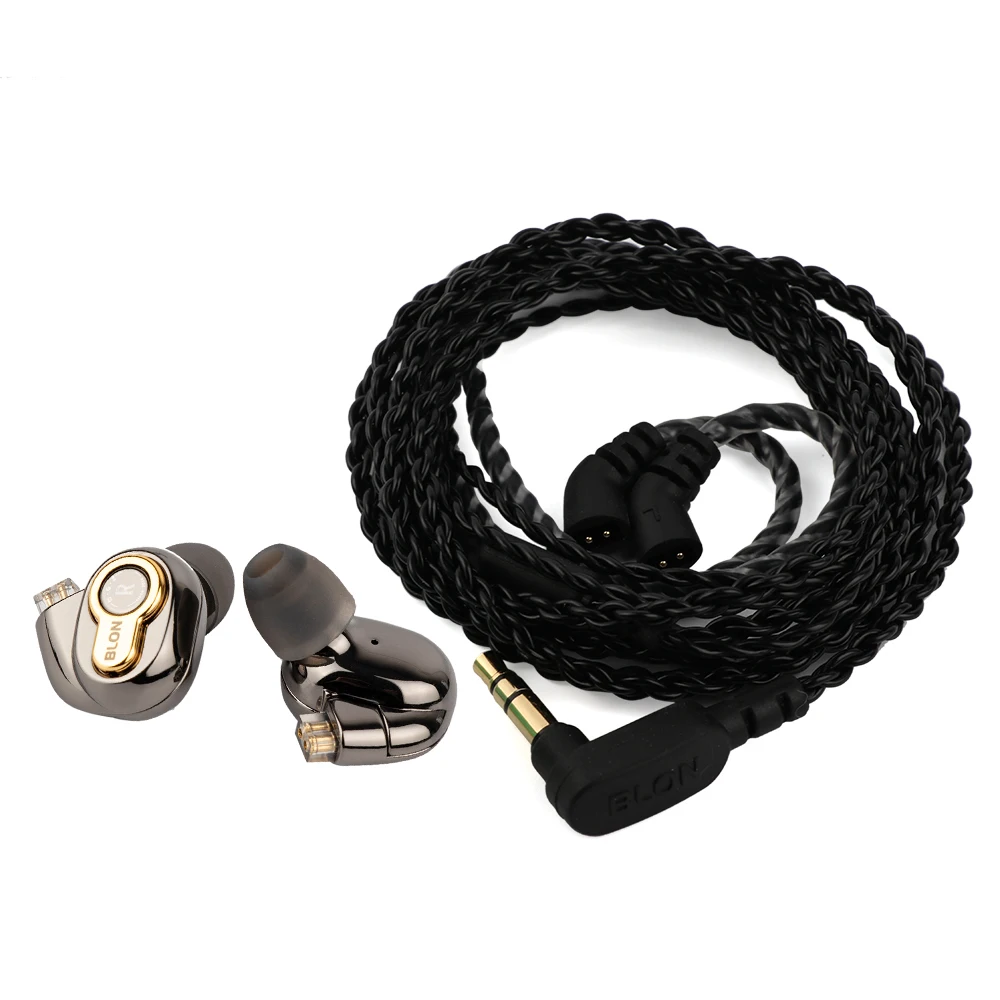 BLON BL05 BL05S 2nd Generation 10 мм CNT мембранные Hi Fi в наушники вкладыши Наушники с 0 78 2Pin