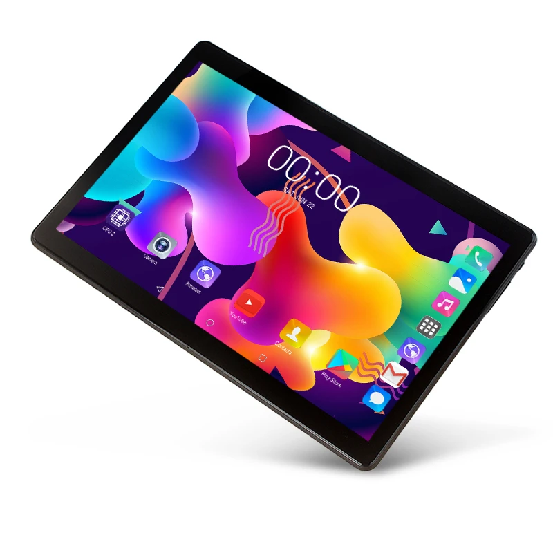 , 4G, FDD, LTE, 10, 1 Inch Tablet PC 6   + 32  Android 9, 0 Octa Core 2, 4 /5G Wi-Fi Google    2.5D