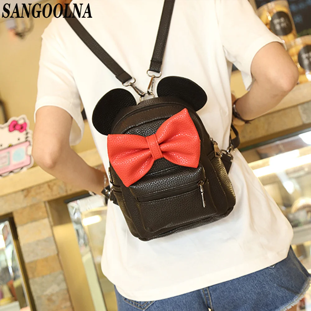 Новинка 2020 женская сумка рюкзак с Микки Маусом Женский мини Mochila Mujer Mochilas Femininas