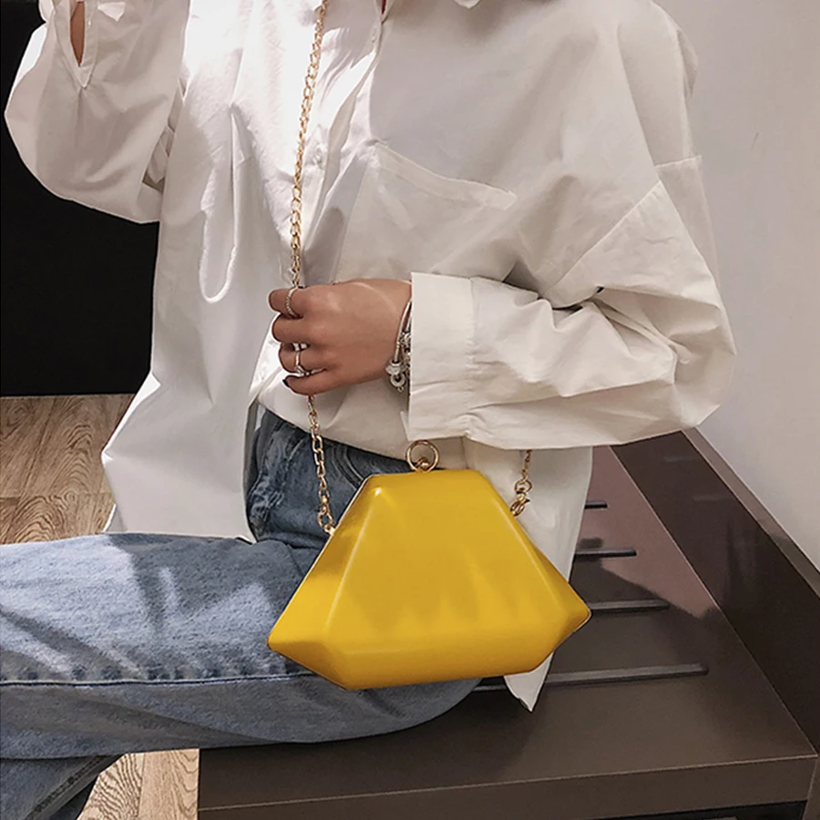 Винтажная женская сумка через плечо из искусственной кожи в геометрическом