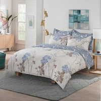 luxury flower print comfortable soft bedding set queen king size duvetquilt cover pillow case home bedspread 220x240 150x200