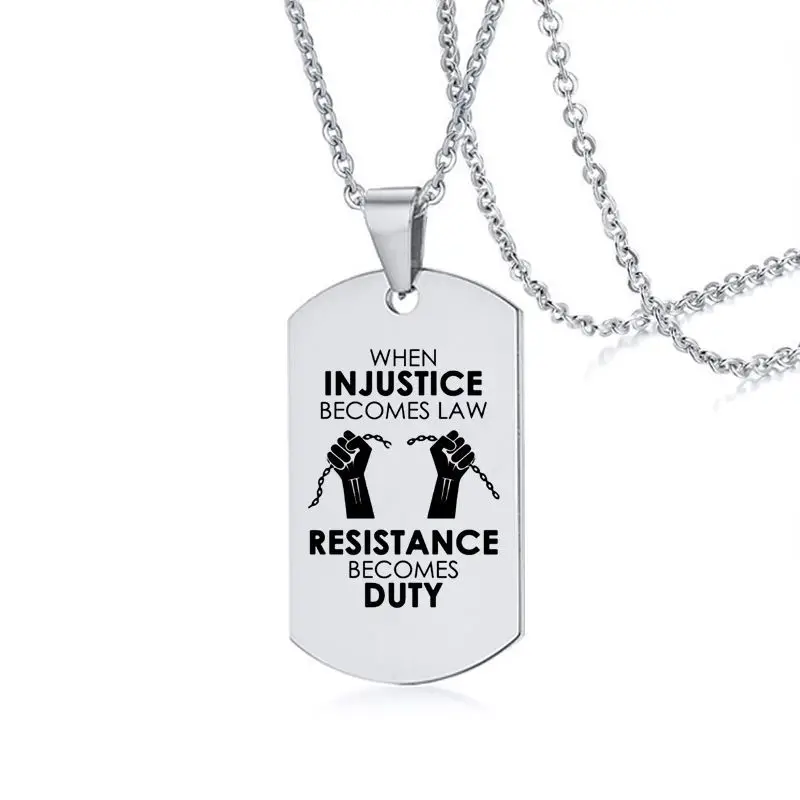 Кулон из нержавеющей стали EBUTY черный кулон амулеты дышащие ювелирные изделия