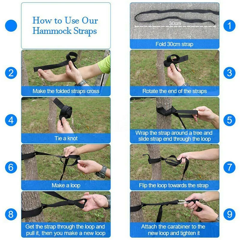 Портативный уличный гамак для кемпинга на 1 2 человека с москитной сеткой