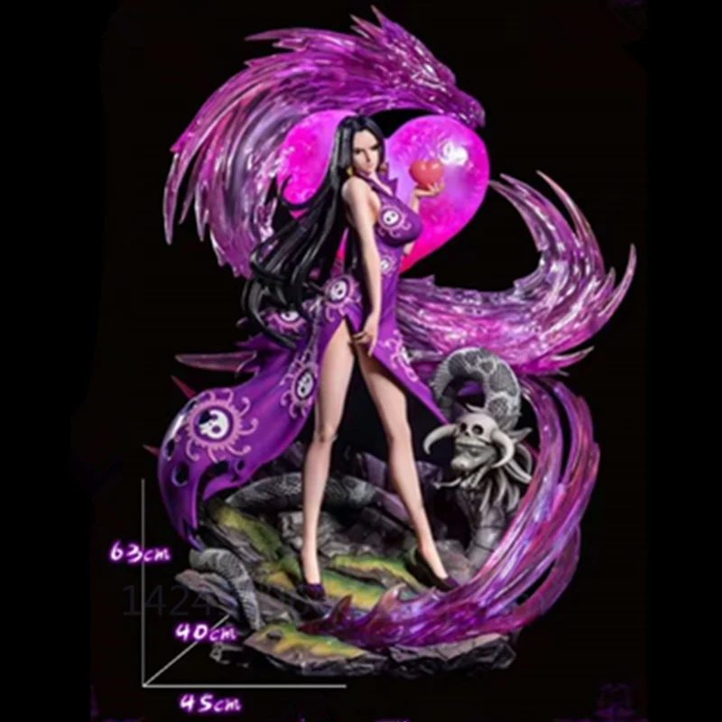 

GK Statue Anime ONE PIECE Boa Hancock Pirates Female Emperor Medusa Snake Ji Resin Action Figure Collectible Model Toy R606