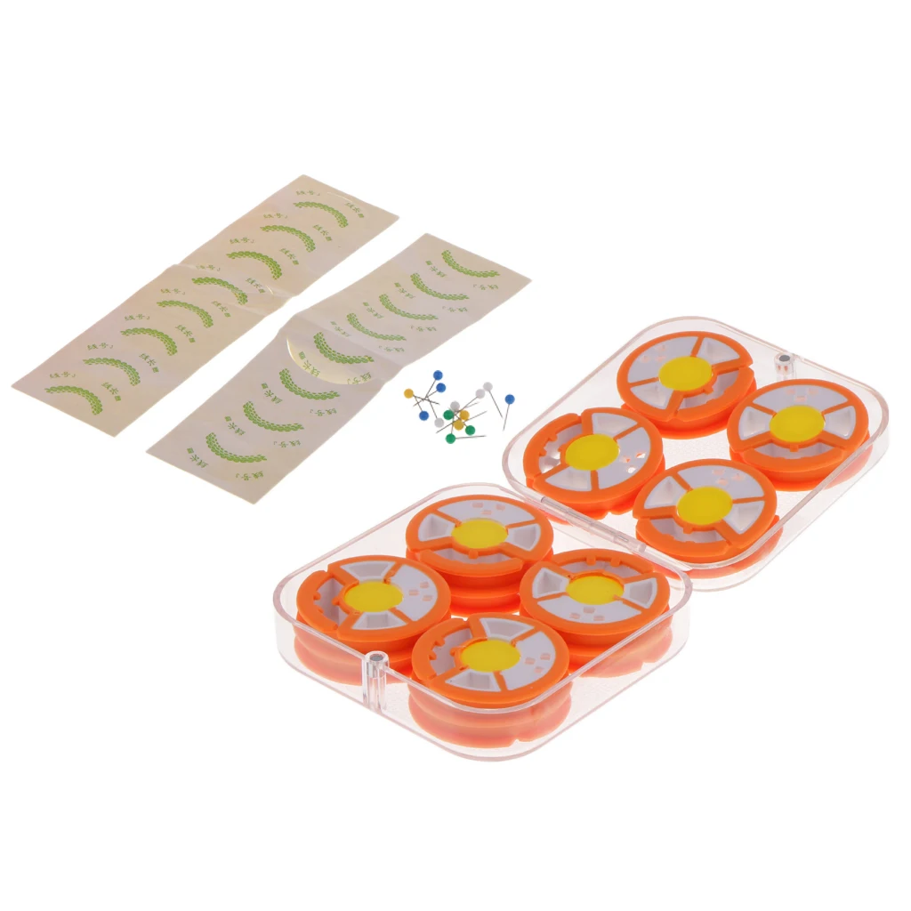 8 шт Мягкие Силиконовые Рыболовные обмотки катушки для ниток портативные