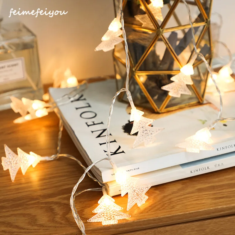 Гирлянда светодиодсветодиодный в форме рождественской елки 2/5/10 м|Светодиодная