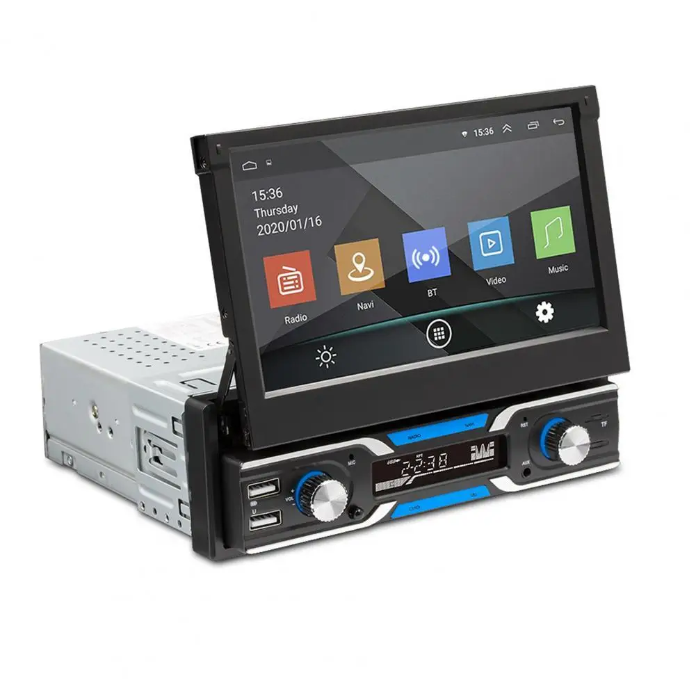 

High sensitivity FM stereo radio hardware home car media screen player автомагнитола radio coche con pantalla Аудио для авто