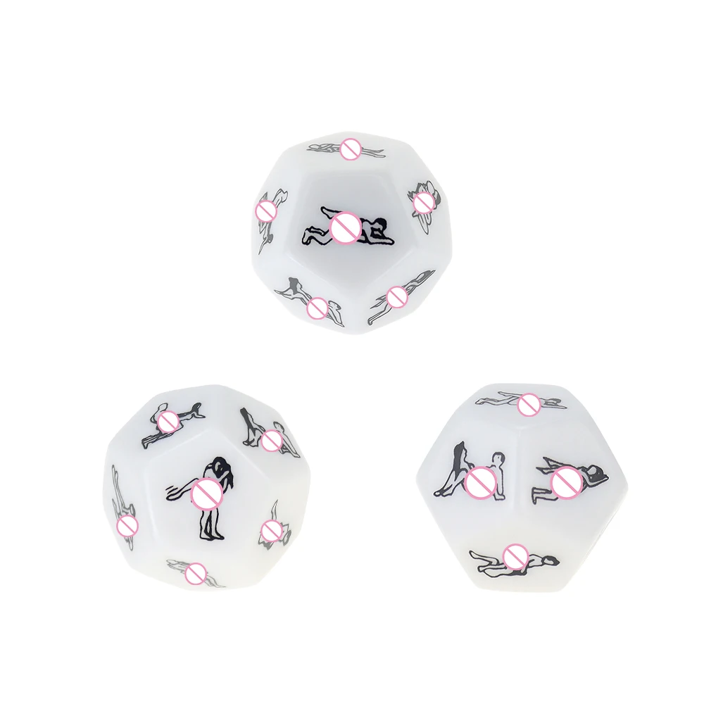 12-сторонние Забавные эротические игральные кости эротический крэпс секс