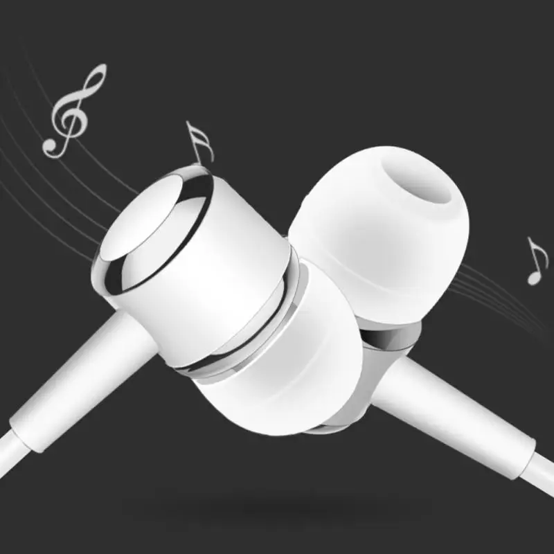 Тестовые стереонаушники для Xiaomi Samsung наушники вкладыши гарнитура с разъемом 3 5 мм