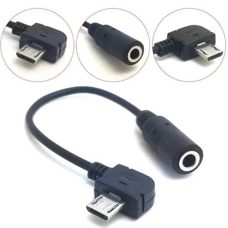 Usb 5-контактный разъем 3 5 мм Женский аудио вспомогательный адаптер гарнитуры для