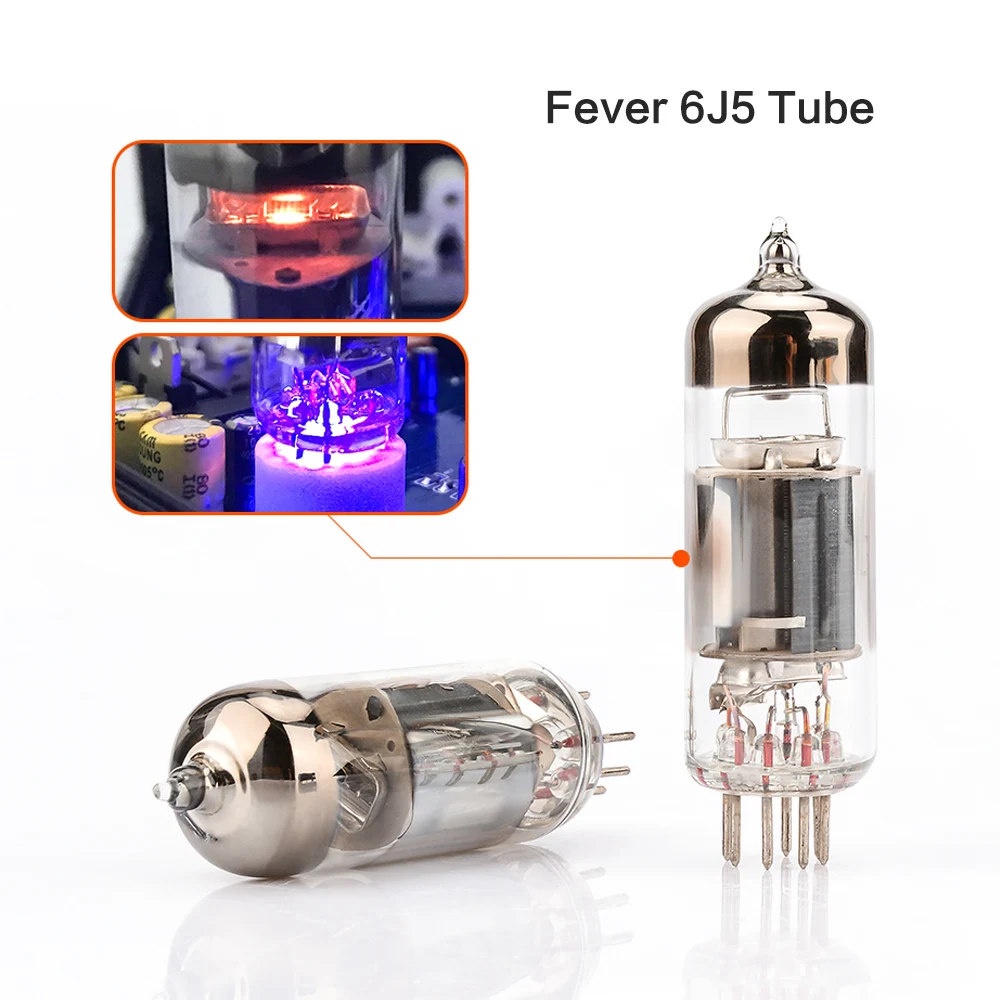 

AIYIMA Buffer HiFi 6J5 (Upgrade 6J1) Bluetooth 4.2 Tube Preamp Amplifier Stereo Preamplifier With Treble Bass Tone Ajustment