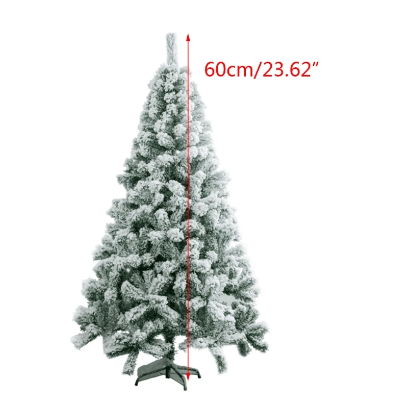 

Artificial White Snow Christmas Tree Ornament Adornment Desktop Decoration Shopping Mall Party Supplies