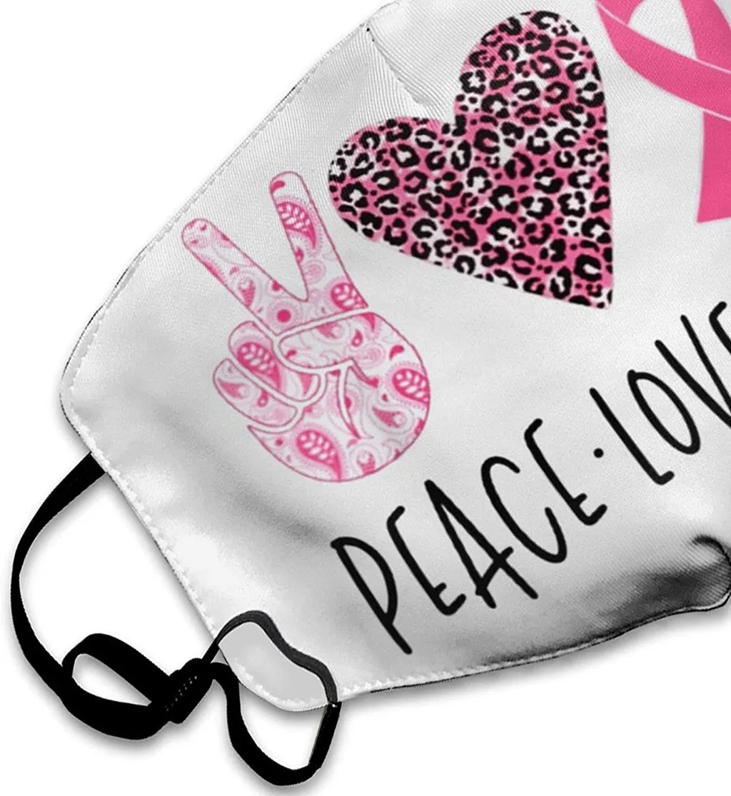 

Printed Mask Prevention Breast Cancer Masque Adulte Mascarillas Reutilizables Lavables Adjustable Anti Pollution Cubrebocas
