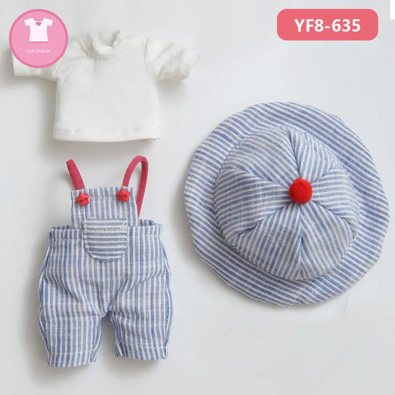 BJD одежда 1/8 милое мини платье или костюм для лати желтое Lumi Haru Sunny Body Doll Одежда Аксессуары OUENEIFS - Цвет: YF8-635