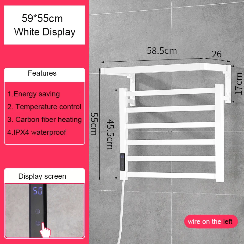 

Электрический полотенцесушитель JIEFADZ