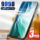Гидрогелевая мягкая пленка для Xiaomi Mi 11i Mi11 Lite 11 Ultra 10 T Pro Mi10T 9 10 T Light 9T, Защитная пленка для экрана, не стекло, 3 шт.