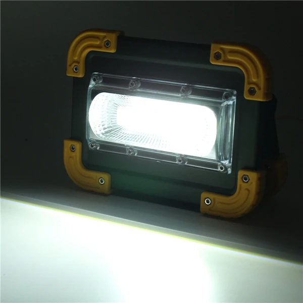 

Led Portable Spotlight COB Led Work Light Rechargeable USB Battery Outdoor Light For Hunting Camping Led Latern Flashlight