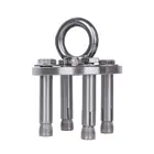 Сверхмощный потолочный якорь из нержавеющей стали 304, настенное крепление для фитнеса, подвесные ремни, качели для йоги, вешалка, оборудование для спортзала