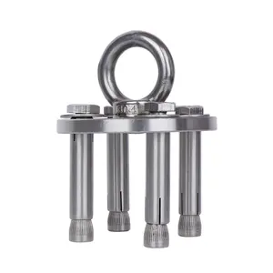 Сверхмощный потолочный якорь из нержавеющей стали 304, настенное крепление для фитнеса, подвесные ремни, качели для йоги, вешалка, оборудование для спортзала