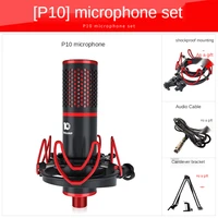 large diaphragm condenser recording p10 microphone xlr for laptop windows cardioid studio recording video record over youtube