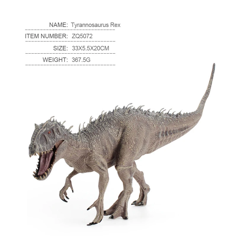 

Big Size Wild Life Dinosaur Toys Tyrannosaurus Rex World Park Dinosaur Model Action Figures Toy For Kids Boy Gift Classic Toy