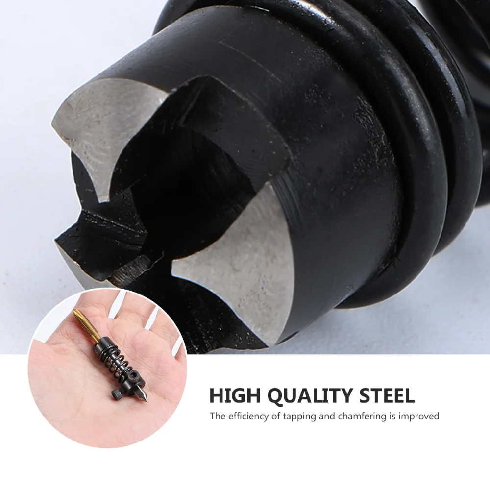 

Professional Tap Chamfering Device Chamfer Tool for Plants (Black)