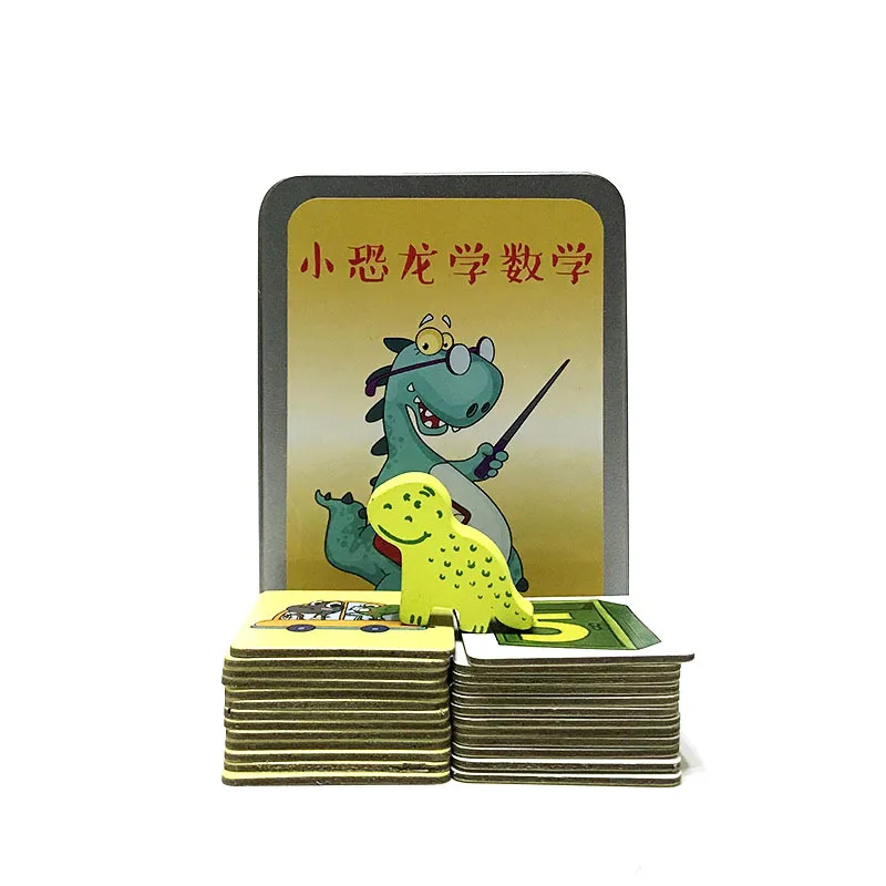 

Board Game Small Dinosaur Learning Mathematics Patience and Concentration Training Children's Puzzle Table Game 3-8 Years Old