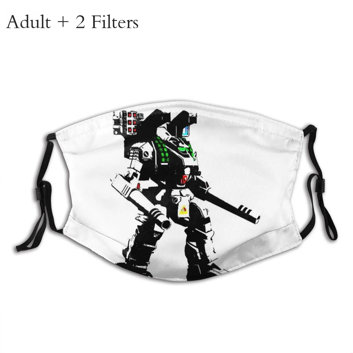

The Destroid Tomahawk Unisex Dust-proof Mask Macross UN Spacy Variable Fighters Valkyrie Mecha Anime With Filters Respirator