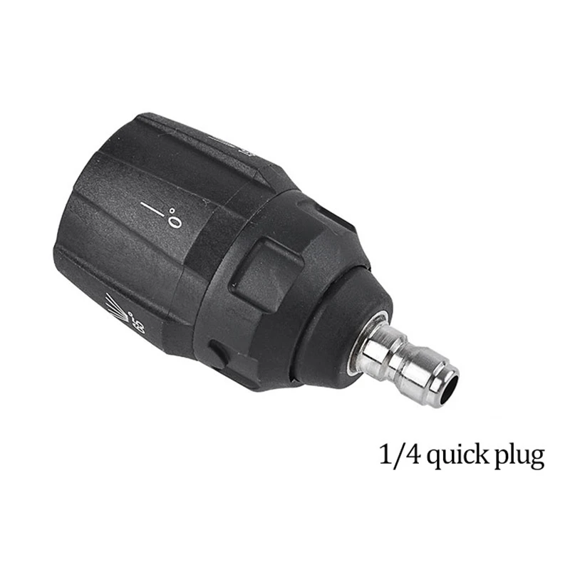 

5 in 1 nozzle high pressure washer G1/4 male connect quick realease adaptor