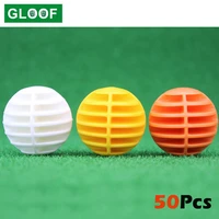 50pcs10set golf balls synthetic rubber toy ball home golf practice ball beginner golf balls golf practice ball