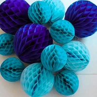 5pc 6inch15cm tissue paper honeycomb ball decorations for birthday party baby shower wedding aniversary home new year decor