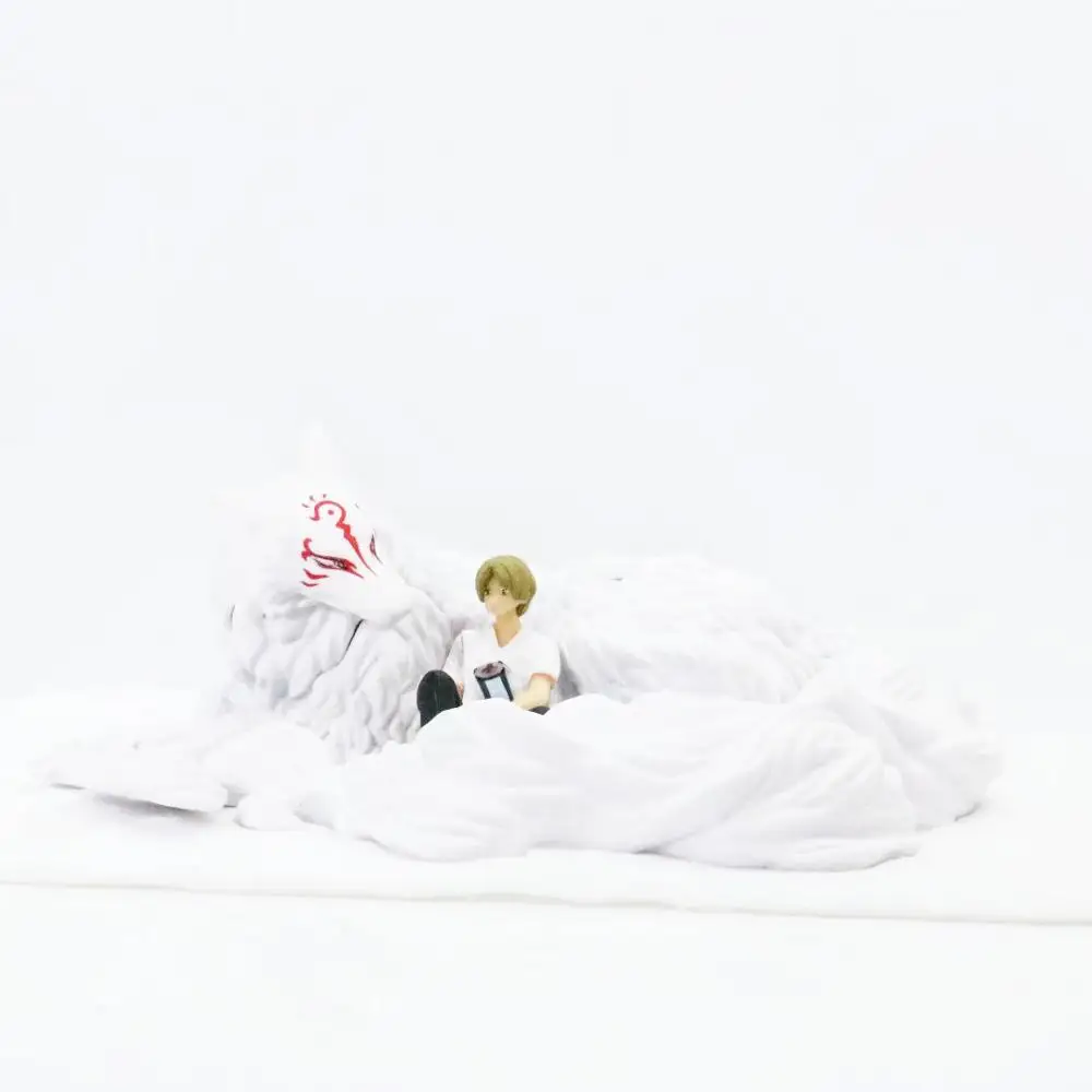 

7cm Natsume Yuujinchou Natsume Takashi Nyanko Sensei Madara PVC Action Figures toys Anime figure Toys For Kids children gifts
