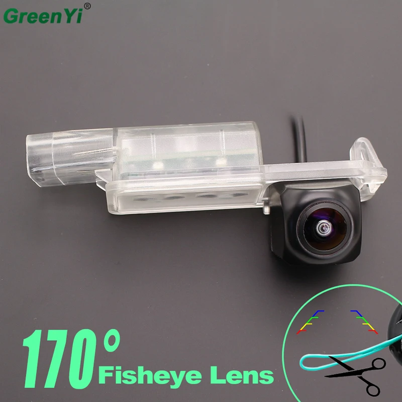 170 градусов Fisheye Объектив Автомобильная камера заднего вида для VW Golf 5/6/7 JETTA Mk5 MK6