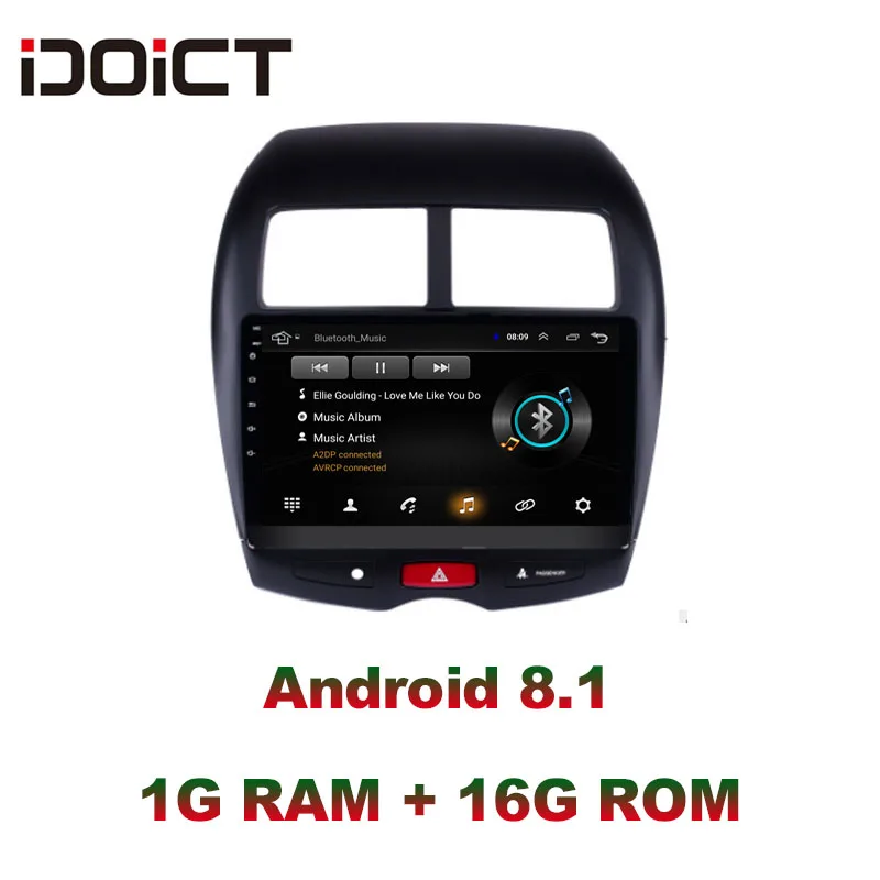 Автомобильный DVD плеер IDOICT Android 8 1 с GPS навигацией мультимедийный проигрыватель