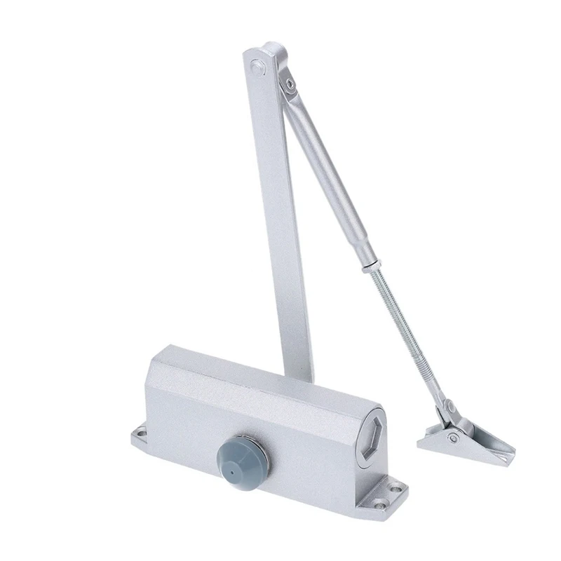 Automatic Door Closers Security System Adjustable Closing/Latching Speed Aluminium For Left And Right Hand Doors 25-45 Kg 900Mm |