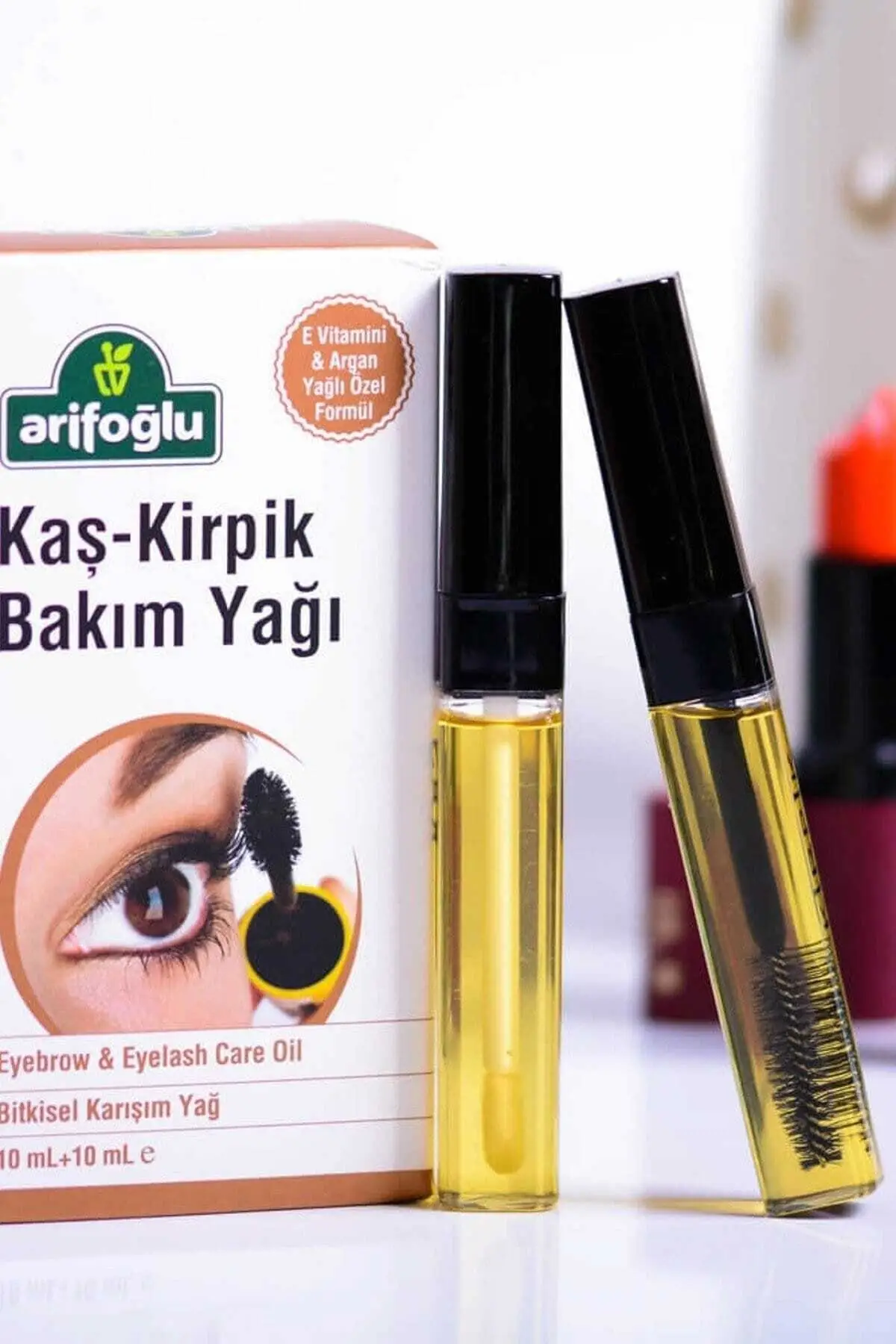 

Ka Kirpik Bakm Ya 10 ml + 10 ml - Argan Yal & Doal E Vitaminli