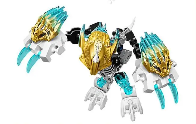 XSZ 609 6 Биохимический воин Bionicle Melum Creature of Ice Bricks детский подарок toyсовместимый с