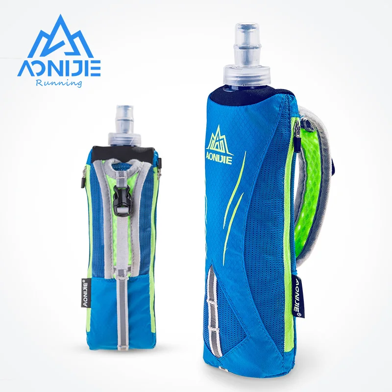 Aonijie-garrafa de água e908, armazenamento de pulso, pacote de hidratação, frasco macio de combustível para corrida, maratona