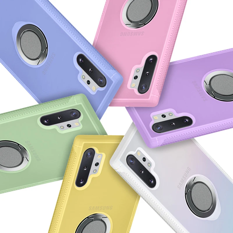 Прозрачный мягкий чехол из ТПУ для Samsung Galaxy Note 10 Plus | Мобильные телефоны и