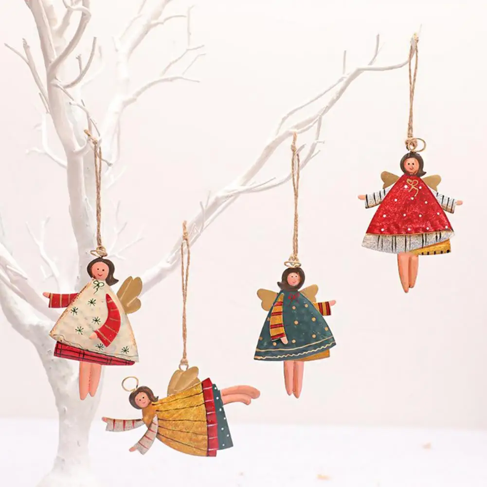 

4 шт., подвеска в виде ангела для рождественской елки