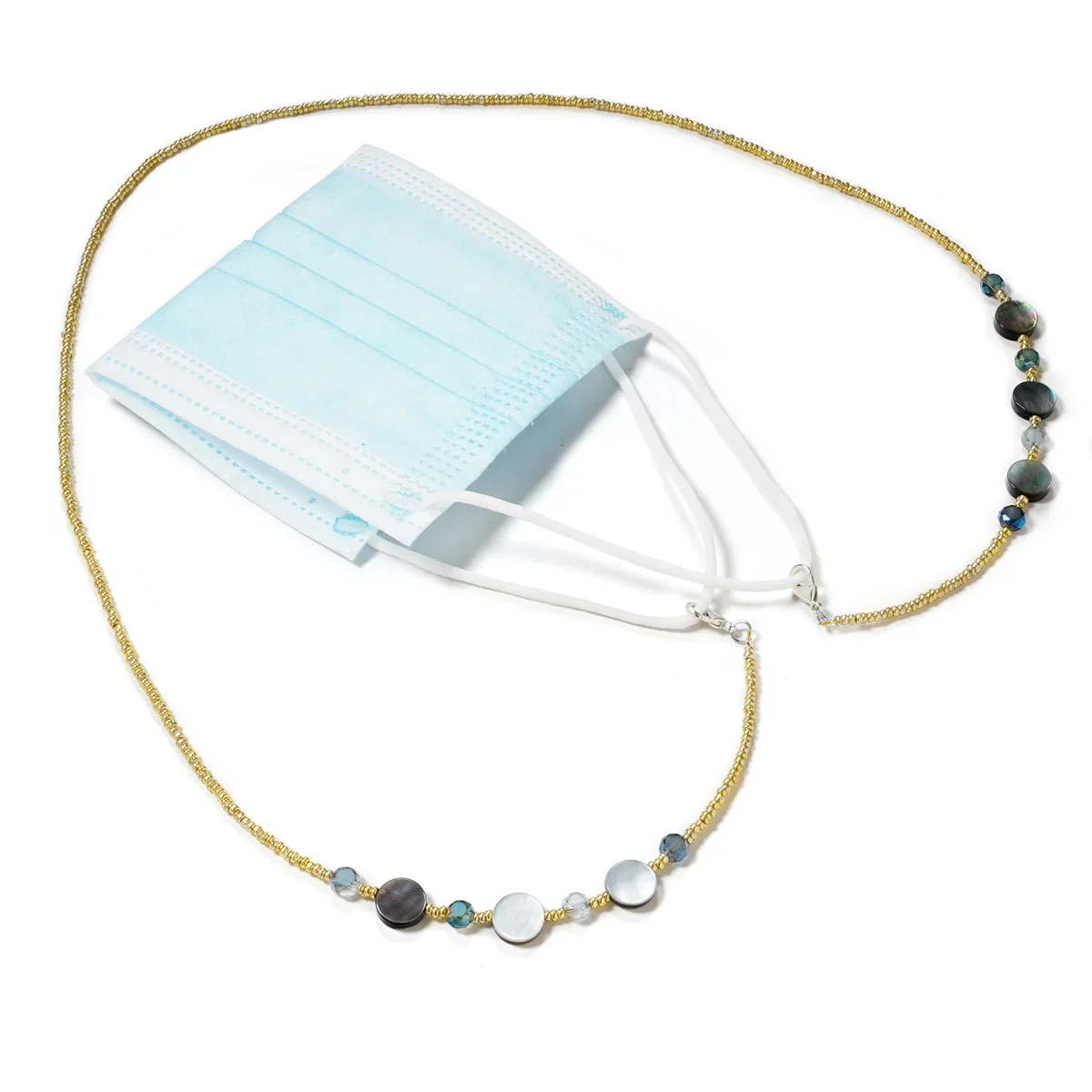 

MASK CHAIN HOLDER Eyeglass Chain Strap Holder Cord Fashion Eyewear Retainer Mask Rope