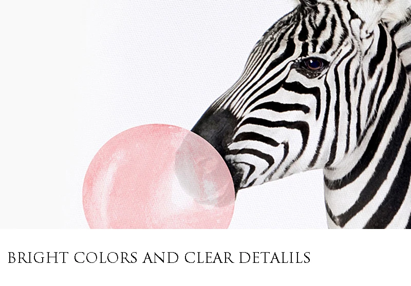 

Morden Nordic Abstract Seven White Horses Picture Wall Art Canvas Painting Decoration Poster and Print Living Room Bedroom Home