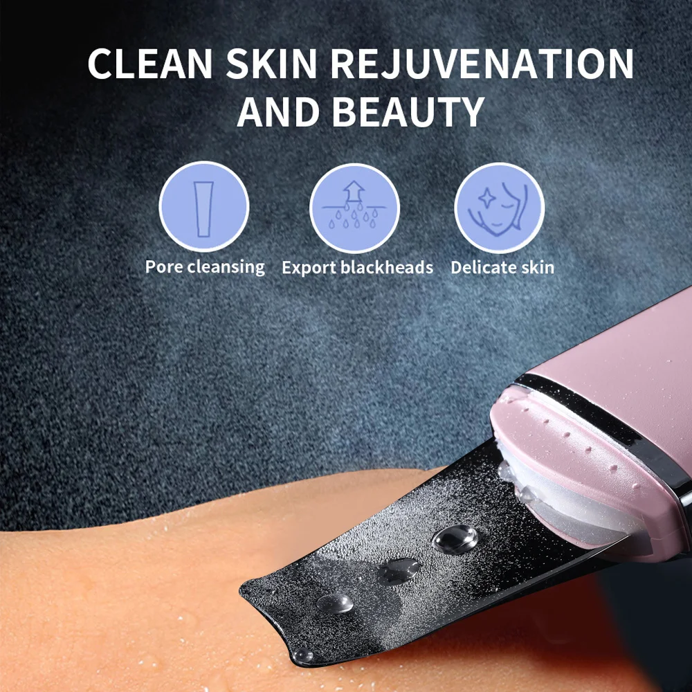 Goedkoop Mesotherapie Gezichtsverzorging Vibration Massager Voor Gezicht Eye Lifting Rimpel Verwijderen Ultrasone Huid Scrubber Facial Pore Cleaner Kit