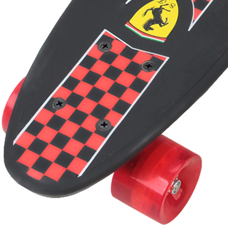 Детский четырехколесный двойной крейсер скейтборд флип скейт доска для детей