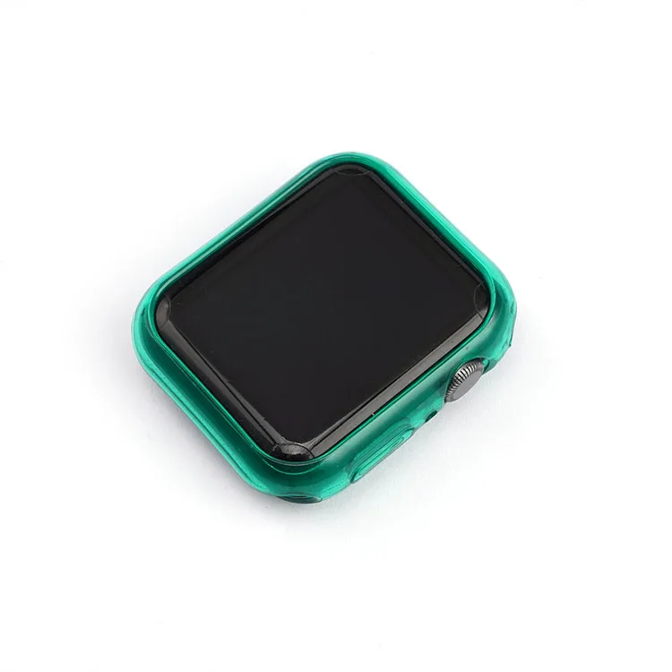 

Transparent Slim Watch Cover for Apple Watch Case 6 SE 5 4 3 42MM 38MM Soft Clear TPU Screen Protector for iWatch 4 3 44MM 40MM