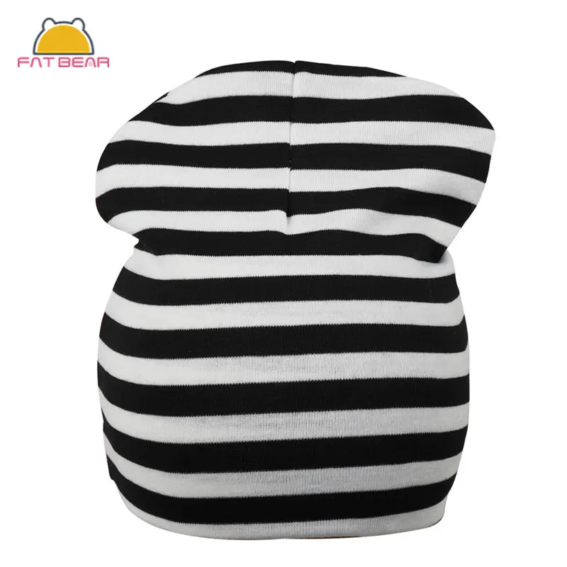 Вязаная Шапка-бини для малыша из 2018 хлопка однотонная шапка вязаная крючком в