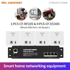 Беспроводная точка доступа, 4 шт., 300 Мбитс, 2*2 дБи, RJ45, Usb, Wi-Fi, AP + 1 AC, Wi-Fi-роутер, шлюз для отеля, виллы, паба, компании